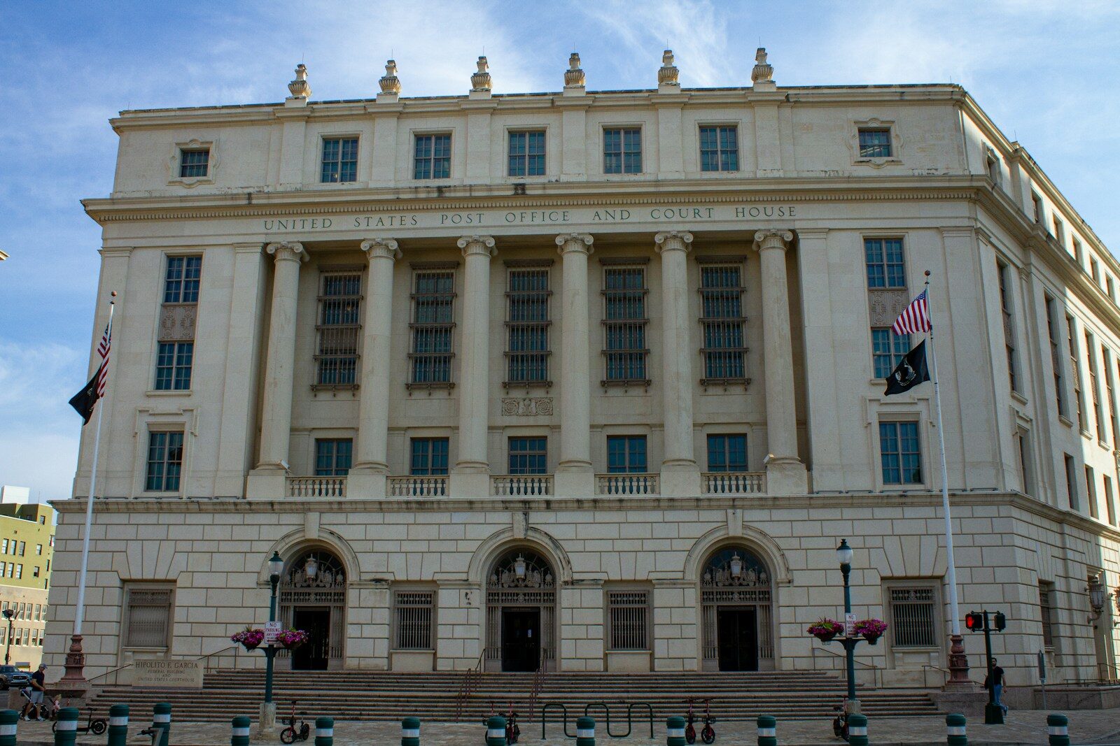 The Hipolito F. Garcia Federal Building and United States Courthouse in San Antonio, TX.