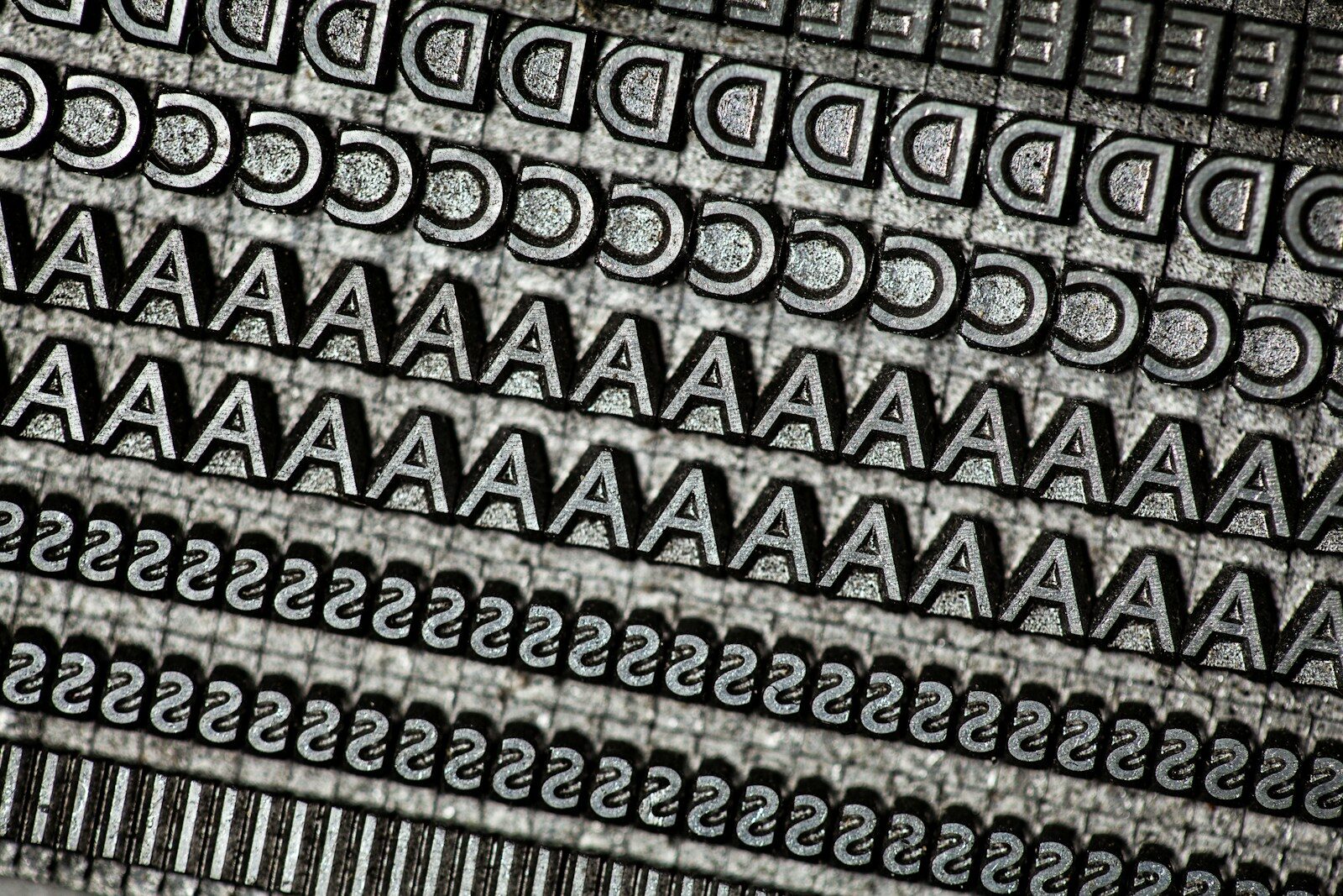 Letterpress printing background